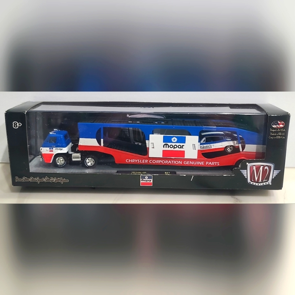 Mopar 1969 Dodge L600 & 1966 Dodge Charger R27 17-28 M2 Machines